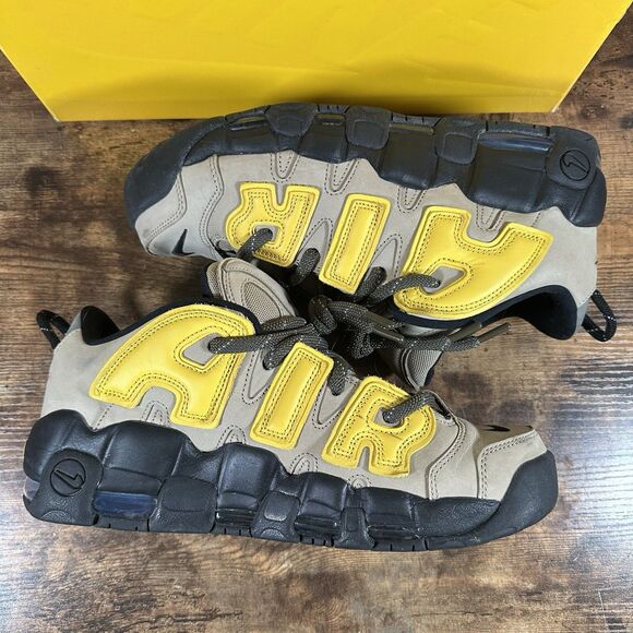 Size 11.5 - AMBUSH x Nike Air More Uptempo Low Vivid Sulfur Limestone FB1299-200 - Picture 6 of 9